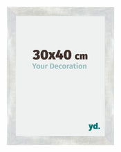 Mura MDF Fotokader 30x40cm Zilver Glanzend Vintage Voorzijde Maat | Yourdecoration.be