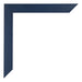 Mura MDF Fotokader 50x100cm Donkerblauw Geveegd Detail Hoek | Yourdecoration.be