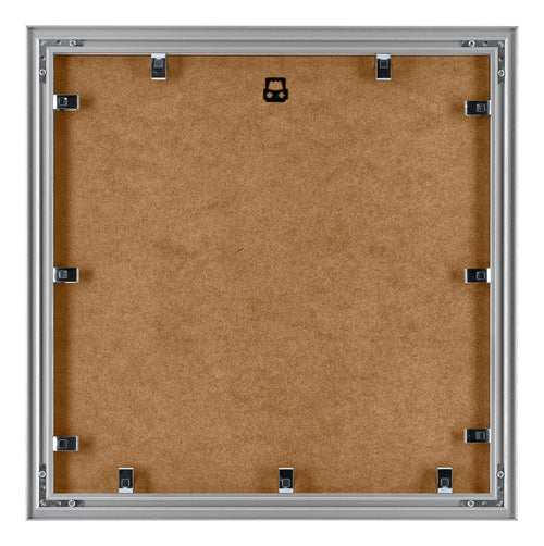 Tucson Aluminium Fotokader 45x45cm Zilver Geborsteld Achterzijde | Yourdecoration.be