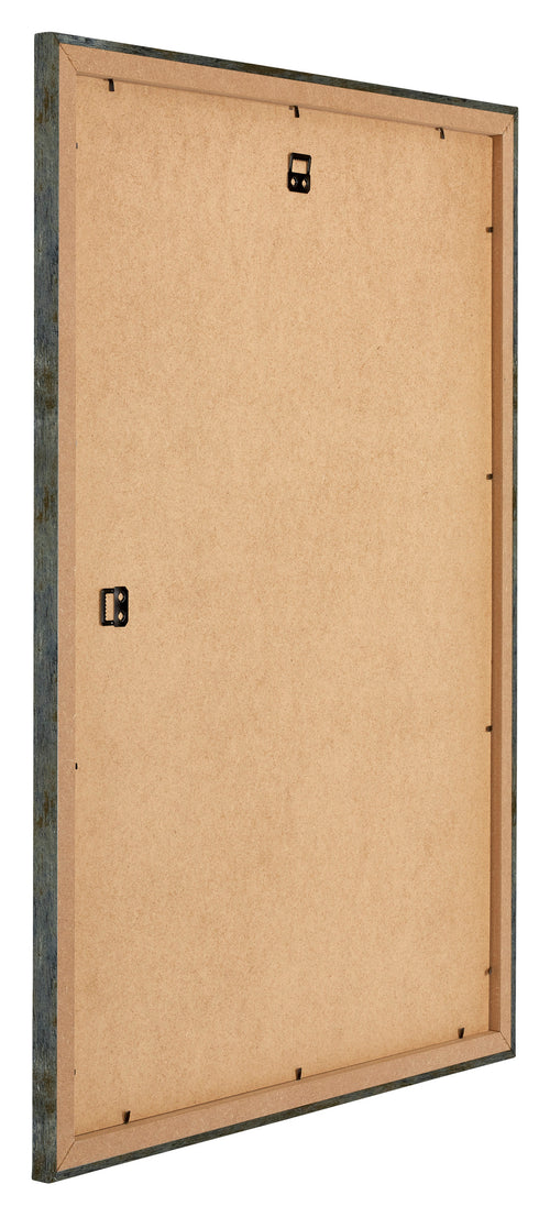 Mura MDF Fotokader 29 7x42cm A3 Blauw Goud Gemeleerd Achterzijde Schuin | Yourdecoration.be