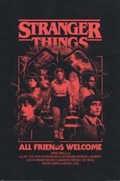 Poster Stranger Things 5 All Friends Welcome 61x91 5cm PP2500890 | Yourdecoration.be