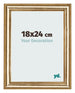 Fotokader 18x24cm Goud Antiek MDF Lazio Voorzijde Maat | Yourdecoration.be