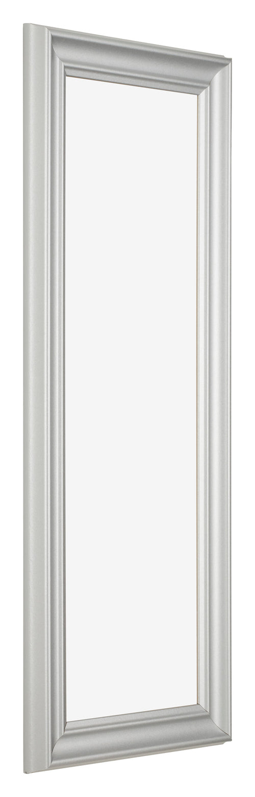 Fotokader 20x60cm Zilver Mat MDF Lazio Voorzijde Schuin | Yourdecoration.be