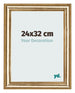 Fotokader 24x32cm Goud Antiek MDF Lazio Voorzijde Maat | Yourdecoration.be