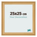 Fotokader 25x25cm Dennen Houtnerf MDF Lazio Voorzijde Maat | Yourdecoration.be