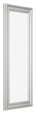 Fotokader 25x75cm Zilver Mat MDF Lazio Voorzijde Schuin | Yourdecoration.be