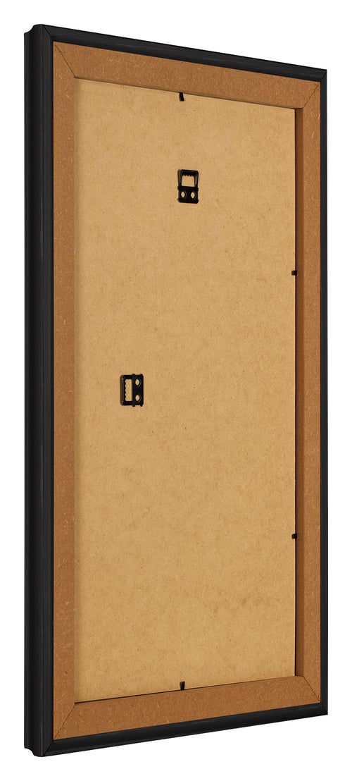 Fotokader 30x50cm Zwart Houtnerf MDF Lazio Achterzijde Schuin | Yourdecoration.be