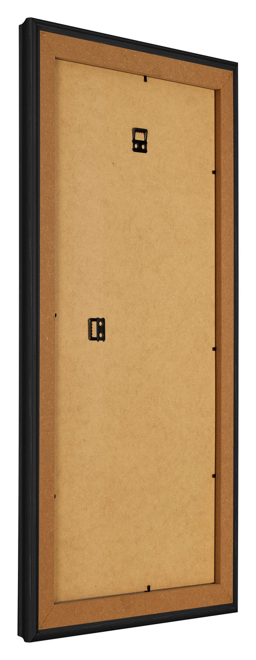 Fotokader 30x60cm Zwart Houtnerf MDF Lazio Achterzijde Schuin | Yourdecoration.be