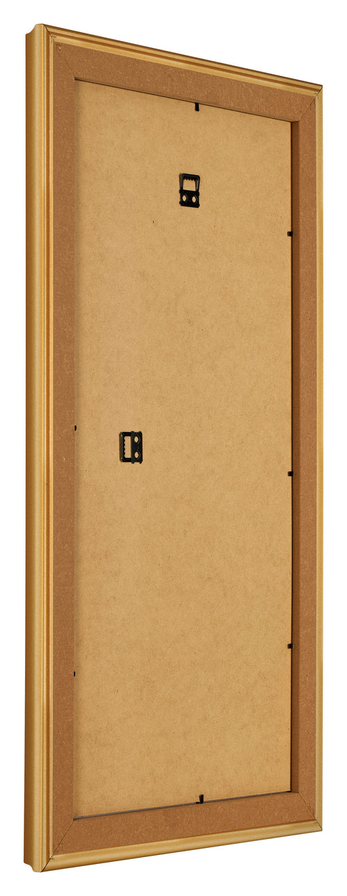 Fotokader 50x100cm Goud Mat MDF Lazio Achterzijde Schuin | Yourdecoration.be