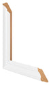 Fotokader 60x85cm Wit Geveegd MDF Lazio Detail Doorsnede | Yourdecoration.be