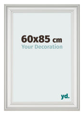 Fotokader 60x85cm Wit Geveegd MDF Lazio Voorzijde Maat | Yourdecoration.be