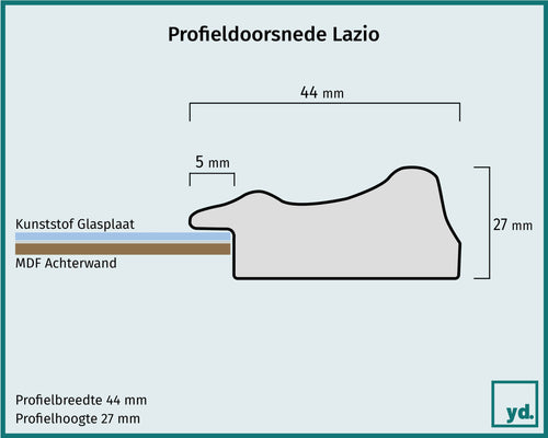 Lazio Detail Doorsnede Tekening | Yourdecoration.be