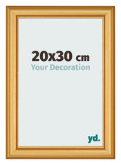 Fotokader 20x30cm Goud Mat MDF Lazio Voorzijde Maat | Yourdecoration.be