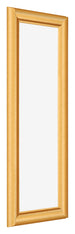 Fotokader 20x60cm Goud Mat MDF Lazio Voorzijde Schuin | Yourdecoration.be