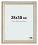 Fotokader 25x30cm Metaalglans MDF Lazio Voorzijde Maat | Yourdecoration.be