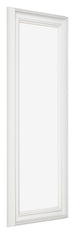 Fotokader 25x75cm Wit Geveegd MDF Lazio Voorzijde Schuin | Yourdecoration.be