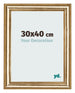 Fotokader 30x40cm Goud Antiek MDF Lazio Voorzijde Maat | Yourdecoration.be