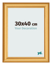 Fotokader 30x40cm Goud Mat MDF Lazio Voorzijde Maat | Yourdecoration.be