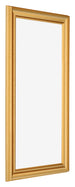 Fotokader 30x60cm Goud Mat MDF Lazio Voorzijde Schuin | Yourdecoration.be