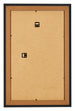 Fotokader 33x48cm Zwart Houtnerf MDF Lazio Achterzijde | Yourdecoration.be