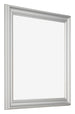 Fotokader 45x45cm Zilver Mat MDF Lazio Voorzijde Schuin | Yourdecoration.be