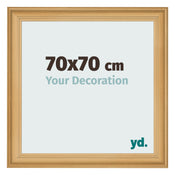 Fotokader 70x70cm Dennen Houtnerf MDF Lazio Voorzijde Maat | Yourdecoration.be