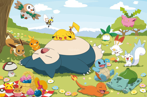 Poster Pokemon Picnic Day 61x91 5cm GBYDCOA016 | Yourdecoration.be