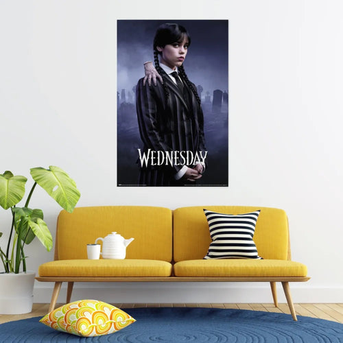 Poster Wednesday Season 2 1 61x91 5cm GPE6004 Sfeer | Yourdecoration.be