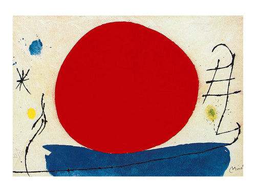 Joan Miro   Senzo titolo, 1967 Kunstdruk 80x60cm | Yourdecoration.be