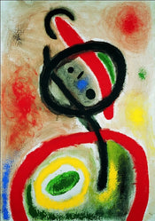 Joan Miro   Femme III Kunstdruk 60x80cm | Yourdecoration.be