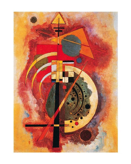 Wassily Kandinsky   Hommage a Grohmann Kunstdruk 40x50cm | Yourdecoration.be