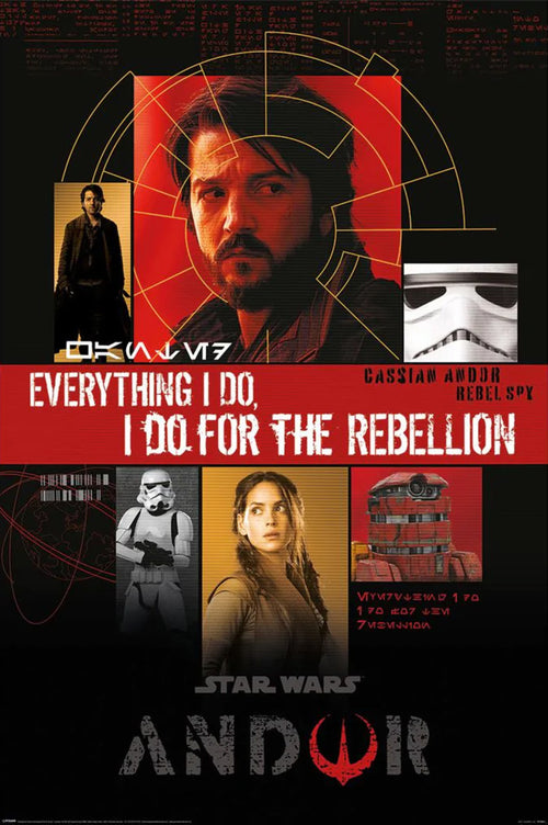 Pyramid Pp35061 Star Wars Andor For The Rebellion Poster 61X91,5cm | Yourdecoration.be