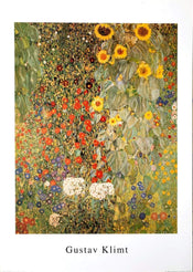 Gustav Klimt   Giardino di campagna Kunstdruk 50x70cm | Yourdecoration.be
