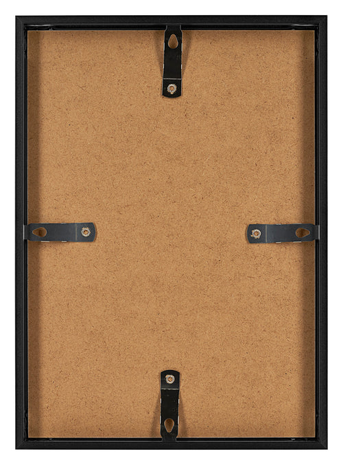 Aurora Aluminium Fotokader 21x29 7cm A4 set van 2 Zwart Achterzijde | Yourdecoration.be