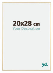 Austin Aluminium Fotokader 20x28cm Goud Glanzend Voorzijde Maat | Yourdecoration.be