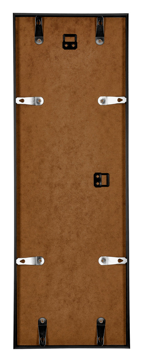 Austin Aluminium Fotokader 33x98cm Zwart Hoogglans Achterzijde | Yourdecoration.be