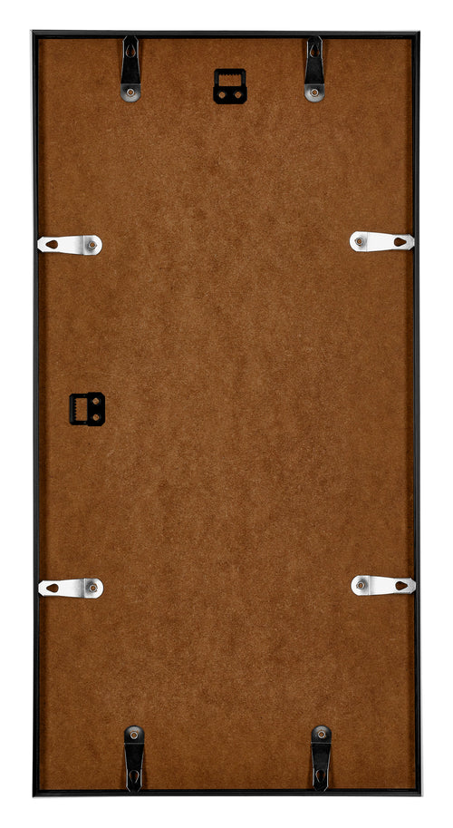 Austin Aluminium Fotokader 40x70cm Zwart Hoogglans Achterzijde | Yourdecoration.be