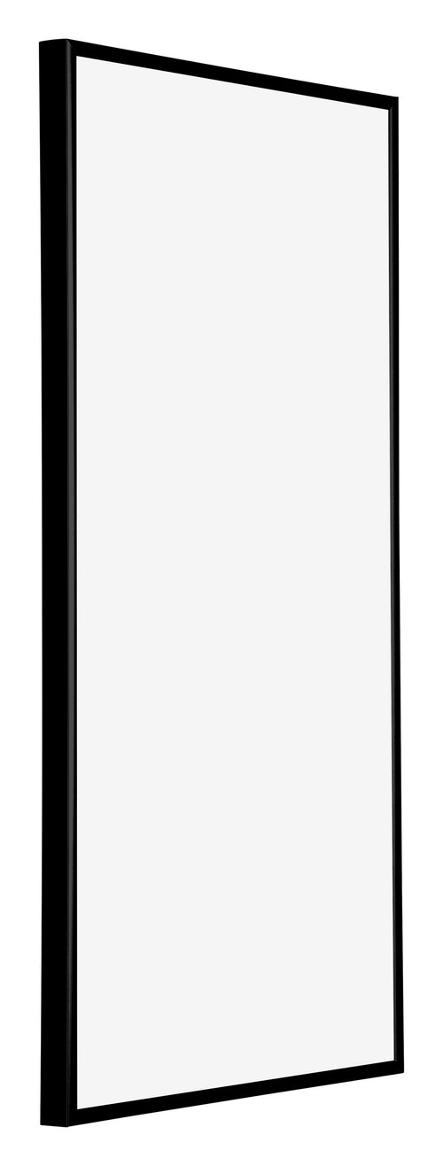 Austin Aluminium Fotokader 40x80cm Zwart Hoogglans Voorzijde Schuin | Yourdecoration.be