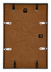 Austin Aluminium Fotokader 62x93cm Zwart Hoogglans Achterzijde | Yourdecoration.be