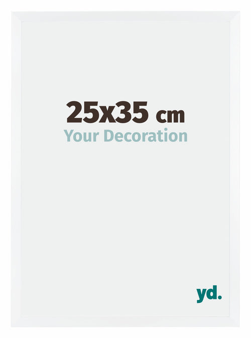 Catania MDF Fotokader 25x35cm Wit Maat | Yourdecoration.be