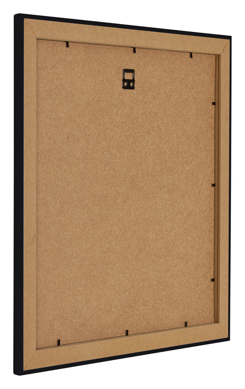 Como MDF Fotokader 20x20cm Zwart Hoogglans Achterzijde Schuin | Yourdecoration.be