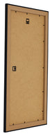 Como MDF Fotokader 20x40cm Zwart Hoogglans Achterzijde Schuin | Yourdecoration.be
