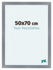 Como MDF Fotokader 50x70cm Aluminium Geborsteld Voorzijde Maat | Yourdecoration.be