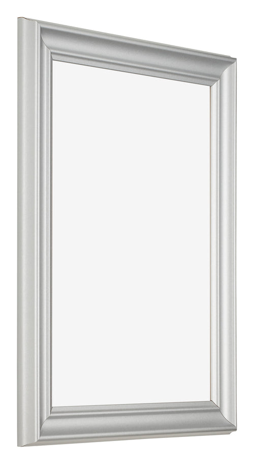 Fotokader 18x24cm Zilver Mat MDF Lazio Voorzijde Schuin | Yourdecoration.be