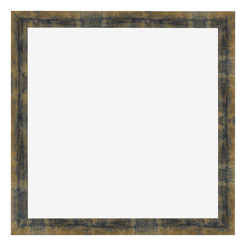 Fotokader 20x20cm Blauw Goud Gemeleerd MDF Pisa Voorzijde | Yourdecoration.be