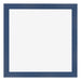 Fotokader 20x20cm Donkerblauw Geveegd MDF Pisa Voorzijde | Yourdecoration.be