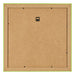 Fotokader 20x20cm Groen MDF Pisa Achterzijde | Yourdecoration.be
