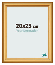 Fotokader 20x25cm Goud Mat MDF Lazio Voorzijde Maat | Yourdecoration.be