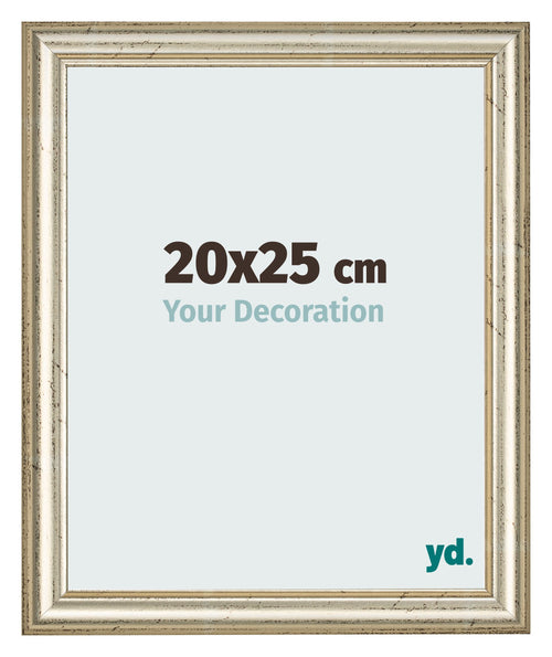 Fotokader 20x25cm Metaalglans MDF Lazio Voorzijde Maat | Yourdecoration.be