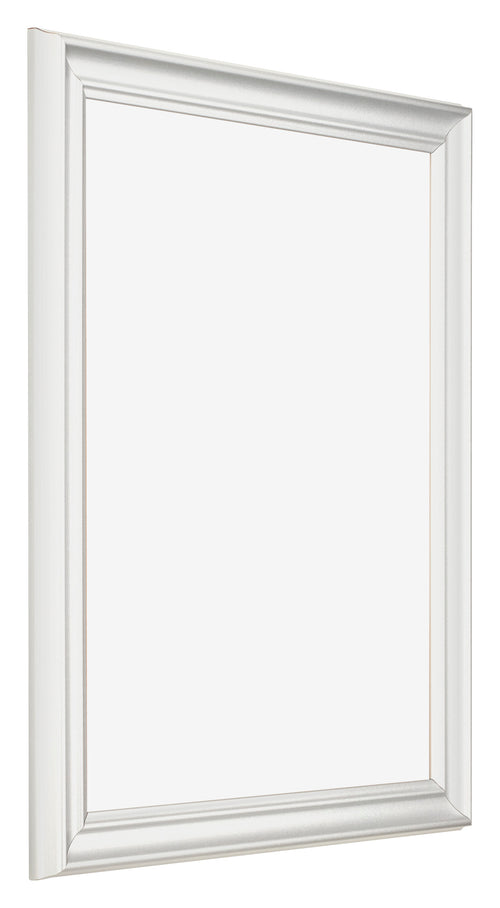 Fotokader 20x25cm Wit Geveegd MDF Lazio Voorzijde Schuin | Yourdecoration.be